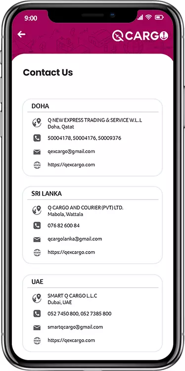contact page