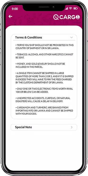 terms and conditions
